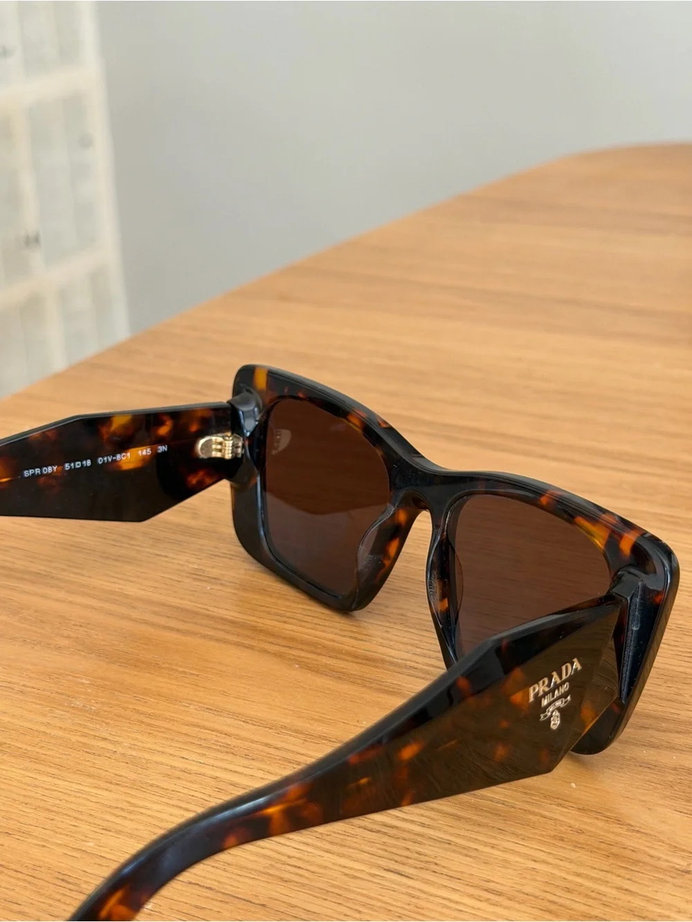 Prada Havana Honey tortoise sunglasses